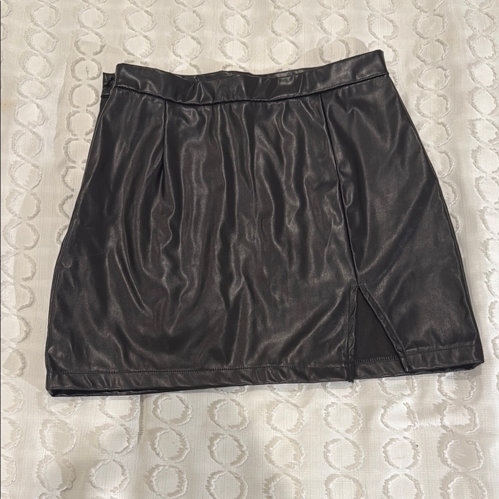 Mini Black Skirt